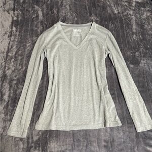 Grey Nike Dri-fit Long Sleeve